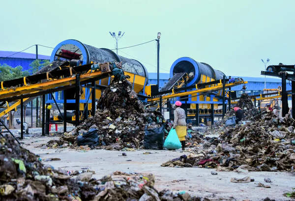 BMC plans 2nd phase bio mining of legacy waste at Bhuasuni
