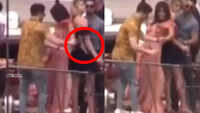 Watch: Nick Jonas saves wife Priyanka Chopra from tripping over the yacht 
