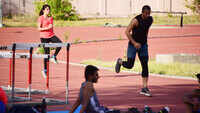 Jaipur: Athletes begin training at SMS stadium after 2-month Covid-19 break 