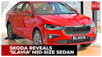 Skoda reveals new mid-size sedan Slavia 