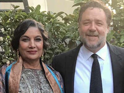 A passage to India: Shabana Azmi's account of Russell Crowe's discovery of desi films