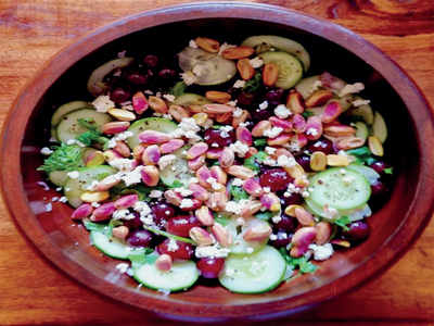 Keep cool with pistachio salads