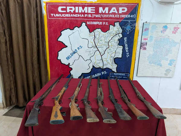 8 country-made guns seized from Kandhamal forest