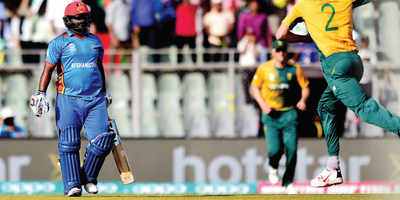 South Africa get victory; Afghans win hearts at Wankhede
