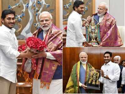 Andhra Pradesh CM YS Jaganmohan Reddy meets PM Narendra Modi, seeks support for three-capital plan