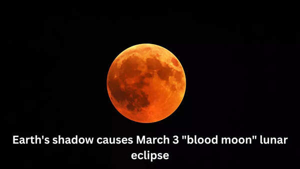 Lunar Eclipse 2026: Earth's shadow causes March 3 "blood moon" chandra grahan