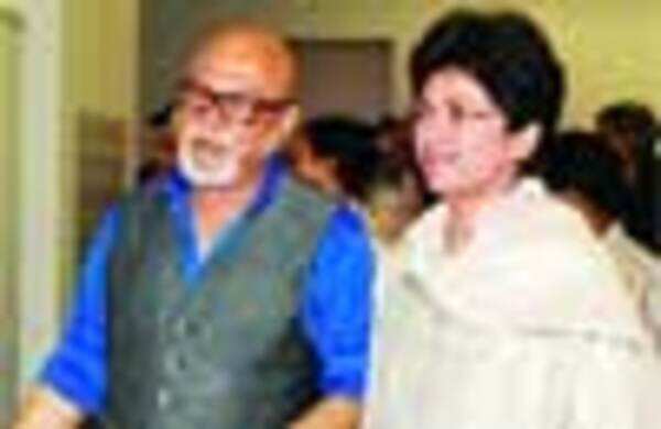 Pritish Nandy at an arty do in Delhi