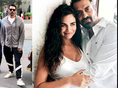 Arjun Rampal and Gabriella Demetriades blessed with a baby boy