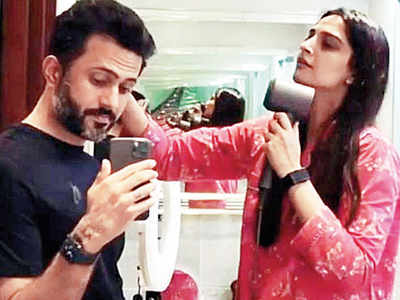 From Sonam Kapoor to Anushka Sharma, celebs take to mane-tenance
