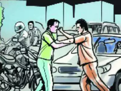 Father, son beaten up over road safety advice