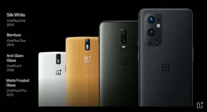 OnePlus' design history
