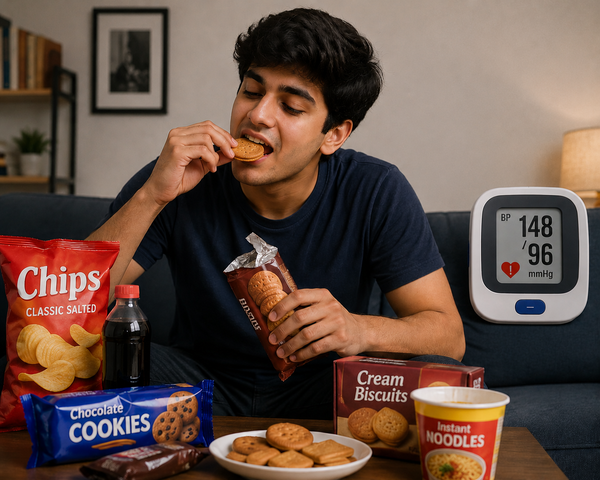 Watch those snacks! Ultra-processed foods can send your blood pressure soaring