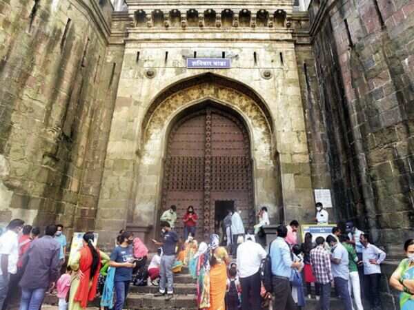 Chaos at e-ticket counter marks reopening of Pune's Shaniwarwada