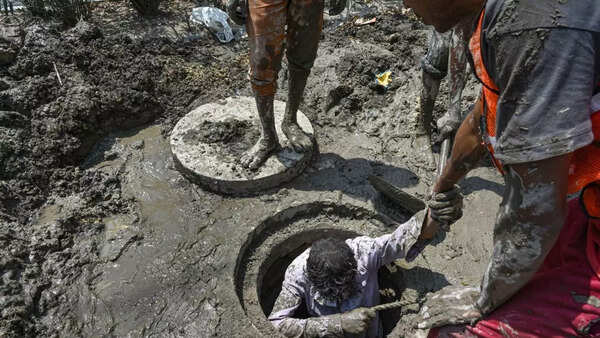 20 feet below justice: Manual scavenging persists in Delhi despite ban; see pics