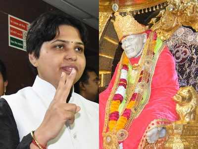 Why no civilised dress code for priests? Trupti Desai asks Shirdi Sai Sansthan to remove boards urging pilgrims to wear Indian outfits