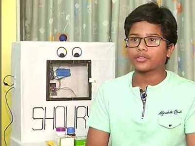 Class 7 student from Maharashtra's Aurangabad designs robot for contactless delivery of medicines to patients