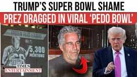 Trump's Super Bowl NIGHTMARE: President DRAGGED In Viral &lsquo;Pedo Bowl&rsquo; Projection In Vegas