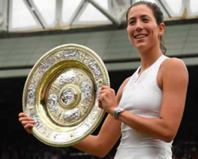 Garbine Muguruza earns her first Wimbledon title, shatters Venus Williams’s history bid