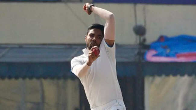 Lanky Punjab pacer Gurnoor Brar in India nets for Nahid Rana simulation