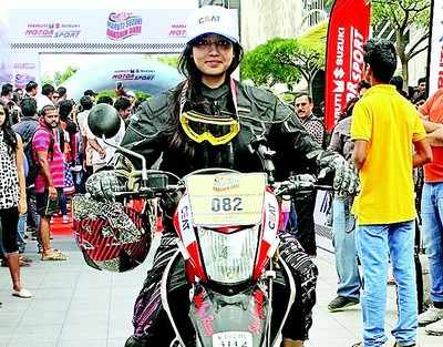 For the first time in history, a Bengaluru woman participates in international road racing championship