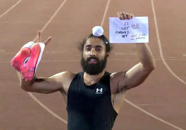Akal Takht officiating jathedar congratulates Punjab sprinter Gurindervir