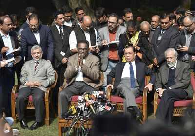 Judicial, political fraternity reacts to unprecedented press conference, letter to CJI Dipak Misra by four Supreme Court judges