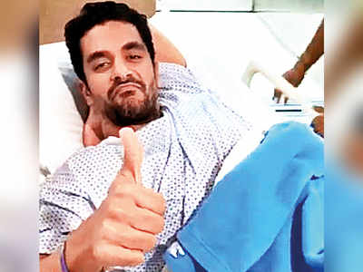 Few weeks of bed-rest for Angad Bedi
