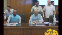 Home Minister Amit Shah chairs meeting with MHA officials 