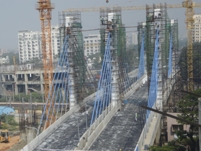 West Bengal: BJP, police scuffle over opening of Majerhat Bridge