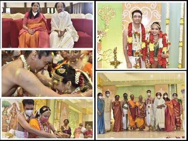 Violinist Ambi Subramaniam marries writer Shreya in an intimate ceremony in Mysuru