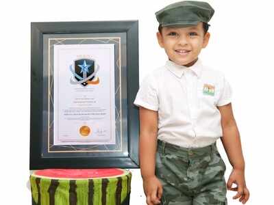 Hyderabad toddler bags two awards for memory, practices yoga every day