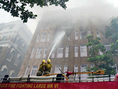 No casualty in Scindia House fire, crucial files may be lost