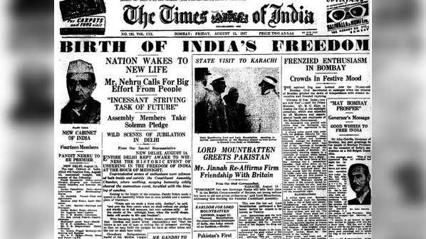 AUGUST 15, 1947: INDIA ATTAINS INDEPENDENCE