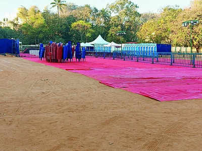 Not all fun and games when playground is taken over