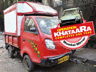 Operation Khataara: Junk cars cause traffic snarls, clog Vartak Nagar area in Thane
