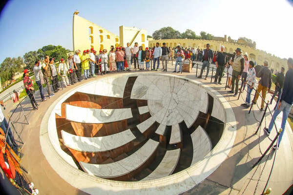 Water seepage raises concerns at Jaipur’s Jantar Mantar, key instruments at risk