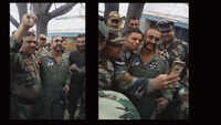 Watch: IAF colleagues take selfies with Abhinandan Varthaman 