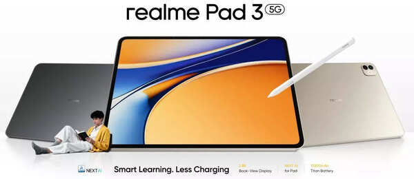 Realme Pad 3 with MediaTek chipset, 12,200 mAh battery launched in India: Price, specs and more