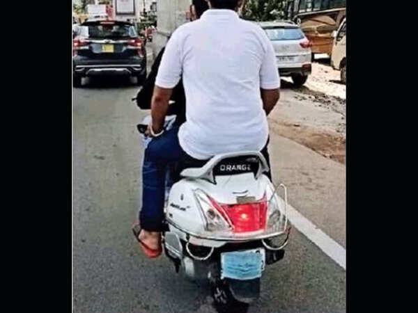Hyderabad: Face masks adorn number plates as bikers race past cops, beat CCTVs & e-challans