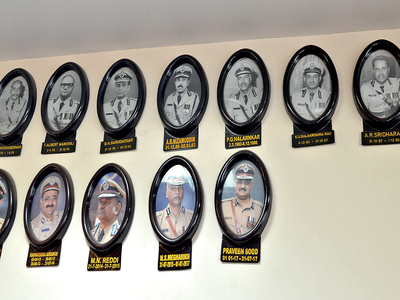 Missing from the wall: 2 Bengaluru police commissioners
