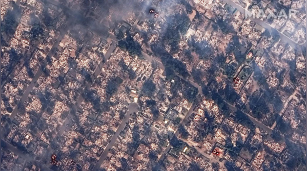 Destroyed houses