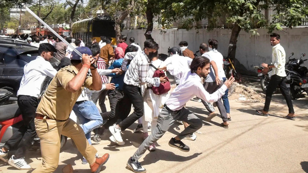 ‘Can’t survive on Rs 11,000’: From highway blockades to arson and arrests, how wage protests spread across Haryana, UP