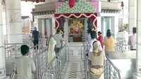 COVID-19 precautionary measures underway at Jhandewalan Temple ahead of Navratri 