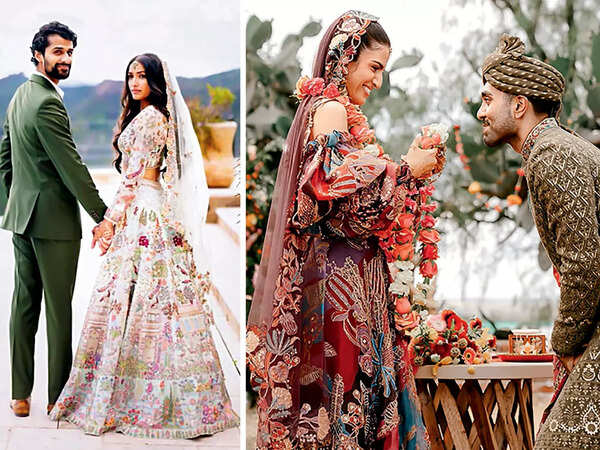 Lehenga with veil, garba to Latin beat: The big fat blended wedding is here