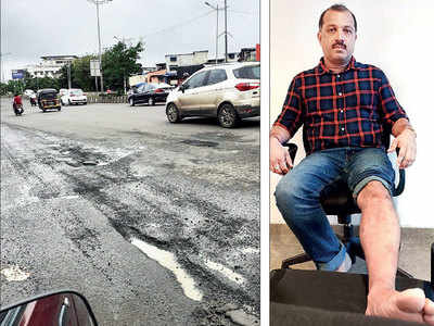 12 years on, man again hurt in pothole accident