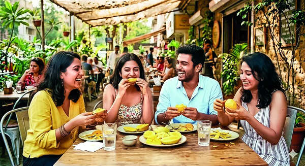 Mangoes dominate the city’s summer menus
