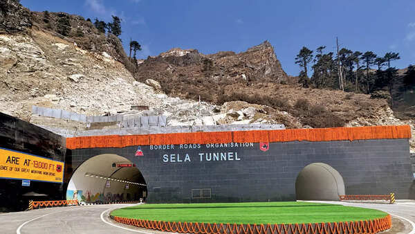Rain or snow, new tunnel will take troops to China frontier anytime