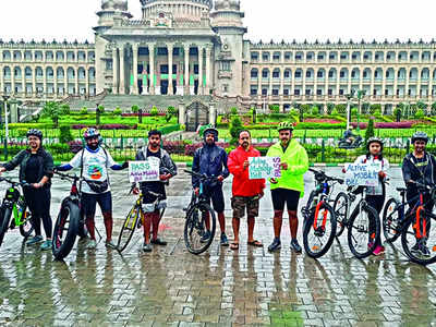 Gunning for rights of cyclists, walkers