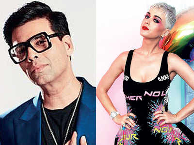 Karan Johar's Bollywood welcome for Katy Perry