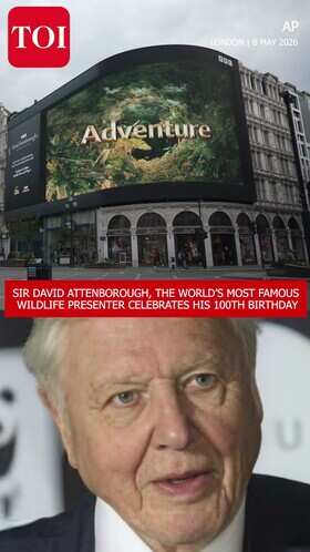 Sir David Attenborough Turns 100: London Lights Up With Giant Piccadilly Tribute